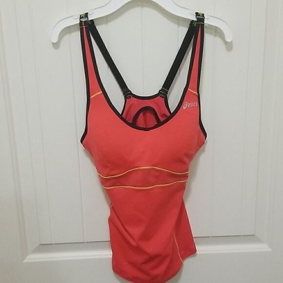 Asics Padded Sports Top sz Large - Picture 1 of 6